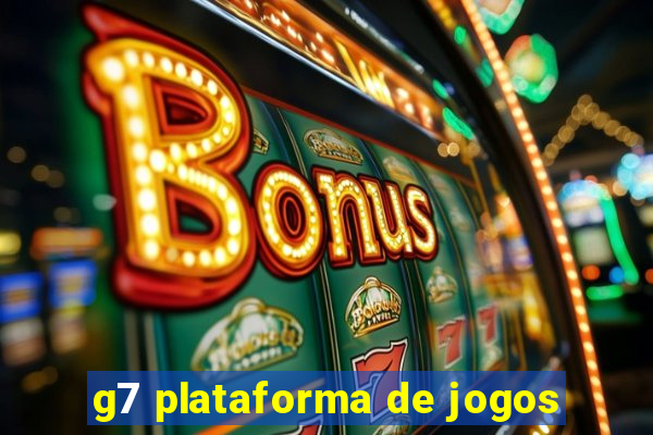 g7 plataforma de jogos